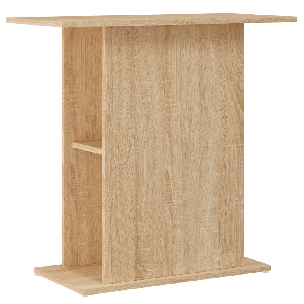 Aquariumstandaard 75x36x72,5 cm bewerkt hout sonoma eiken - AllerleiShop