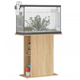 Aquariumstandaard 75x36x72,5 cm bewerkt hout sonoma eiken - AllerleiShop