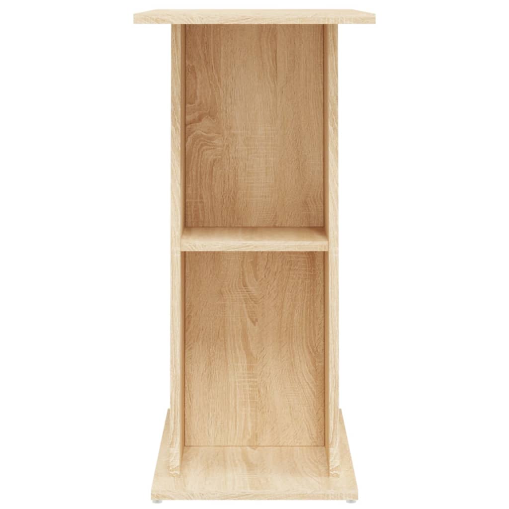 Aquariumstandaard 75x36x72,5 cm bewerkt hout sonoma eiken - AllerleiShop