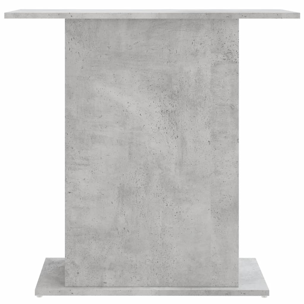 Aquariumstandaard 75x36x72,5 cm bewerkt hout betongrijs - AllerleiShop