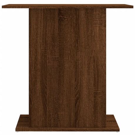 Aquariumstandaard 75x36x72,5 cm bewerkt hout bruin eikenkleur - AllerleiShop