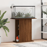 Aquariumstandaard 75x36x72,5 cm bewerkt hout bruin eikenkleur - AllerleiShop