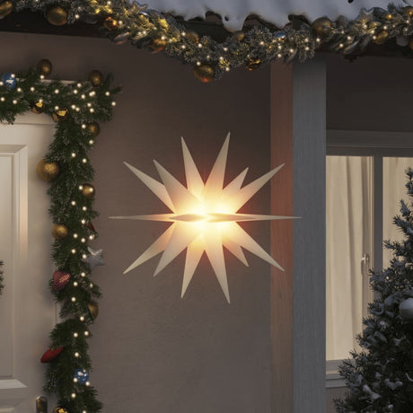 Kerstlamp met LED inklapbaar 100 cm wit - AllerleiShop