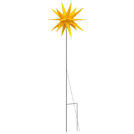 Kerstlampen met grondpin en LED's 3 st 35 cm geel - AllerleiShop