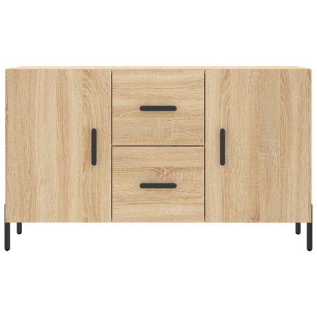 Dressoir 100x36x60 cm bewerkt hout sonoma eikenkleurig