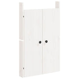 Kastdeurtjes voor buitenkeuken 50x9x82 cm grenenhout wit
