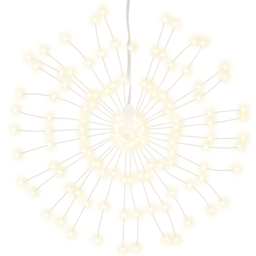 Kerstverlichting vuurwerk 140 warmwitte LED's 17 cm - AllerleiShop