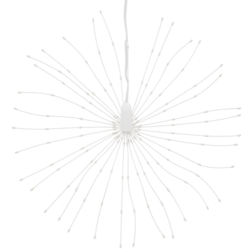 Kerstverlichting vuurwerk 140 warmwitte LED's 17 cm - AllerleiShop