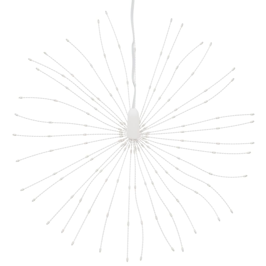 Kerstverlichting vuurwerk 4 st 140 warmwitte LED's 17 cm - AllerleiShop