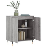 Dressoir 60x35x70 cm bewerkt hout grijs sonoma eikenkleurig - AllerleiShop