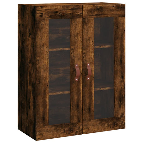 Wandkast 69,5x34x90 cm gerookt eikenkleurig - AllerleiShop