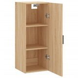 Hangkast 34,5x34x90 cm sonoma eikenkleurig - AllerleiShop