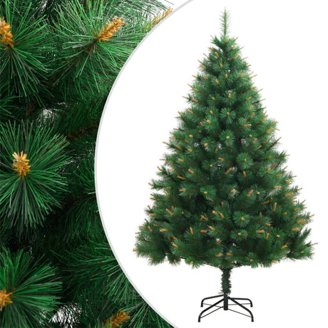 Kunstkerstboom met scharnieren en standaard 120 cm - AllerleiShop