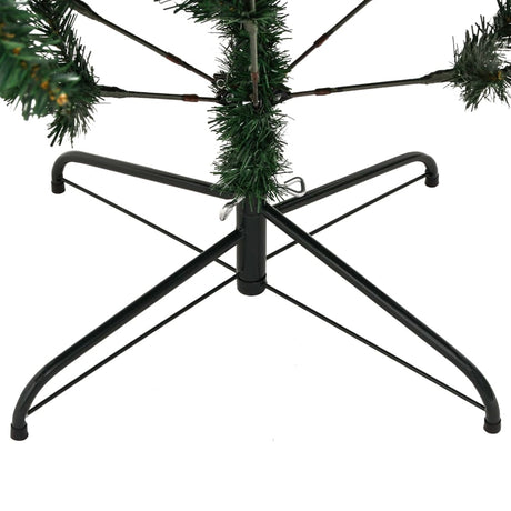 Kunstkerstboom met scharnieren en standaard 180 cm - AllerleiShop