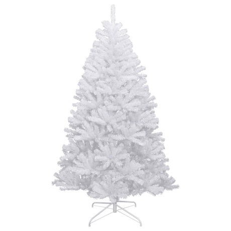 Kunstkerstboom met scharnieren en sneeuw 150 cm - AllerleiShop