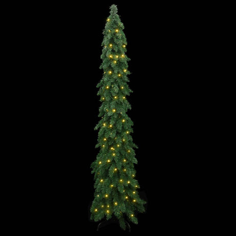 Kunstkerstboom met verlichting 100 LED's 180 cm - AllerleiShop