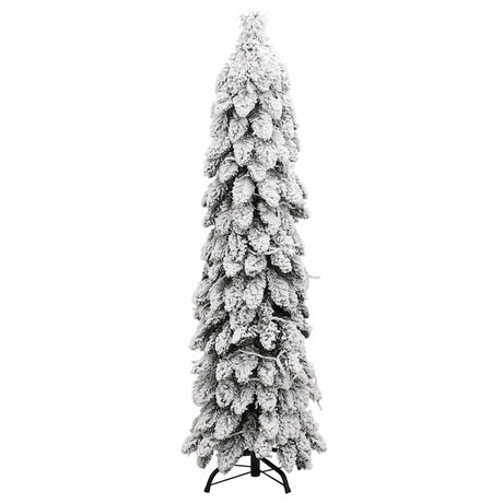 Kunstkerstboom met verlichting en sneeuw 60 LED's 120 cm - AllerleiShop