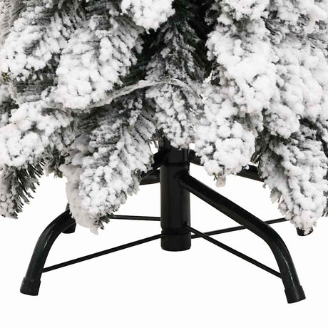 Kunstkerstboom met verlichting en sneeuw 60 LED's 120 cm - AllerleiShop