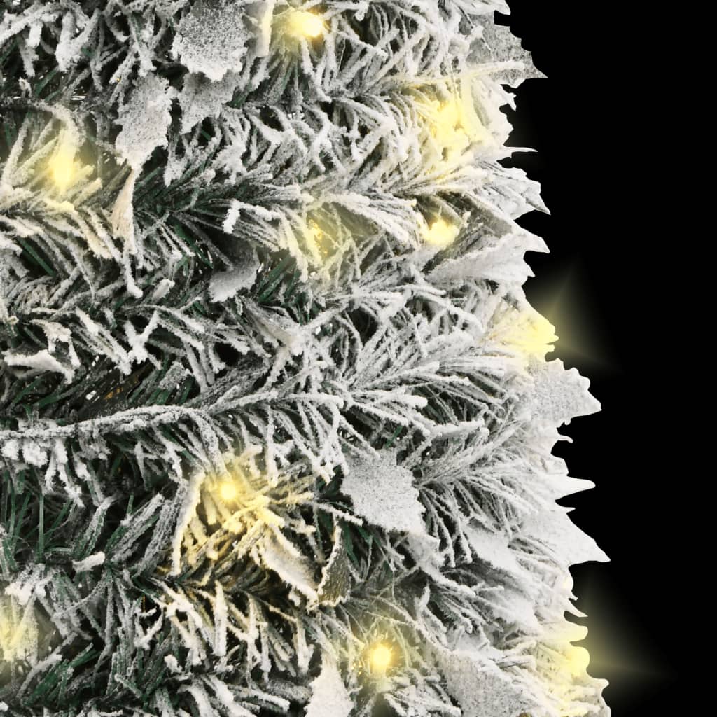 Kunstkerstboom pop-up met sneeuw 50 LED's 120 cm - AllerleiShop