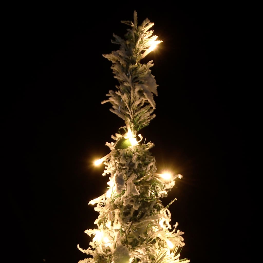 Kunstkerstboom pop-up met sneeuw 100 LED's 150 cm - AllerleiShop