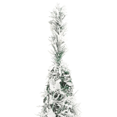 Kunstkerstboom pop-up met sneeuw 100 LED's 150 cm - AllerleiShop