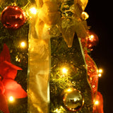 Kunstkerstboom pop-up 50 LED's 120 cm groen - AllerleiShop