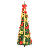 Kunstkerstboom pop-up 150 LED's 180 cm groen - AllerleiShop