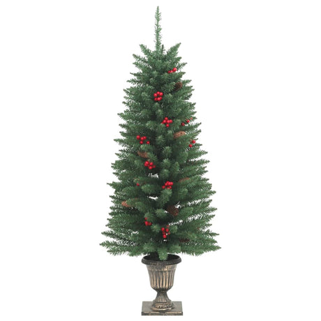 Kunstkerstbomen 2 st 100 LED's 120 cm groen - AllerleiShop