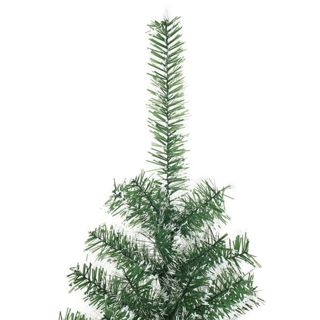 Kunstkerstboom met sneeuw 210 cm groen - AllerleiShop