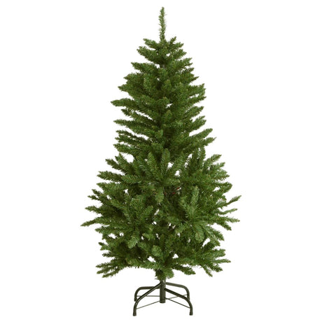 Kunstkerstboom met scharnieren en standaard 150 cm - AllerleiShop