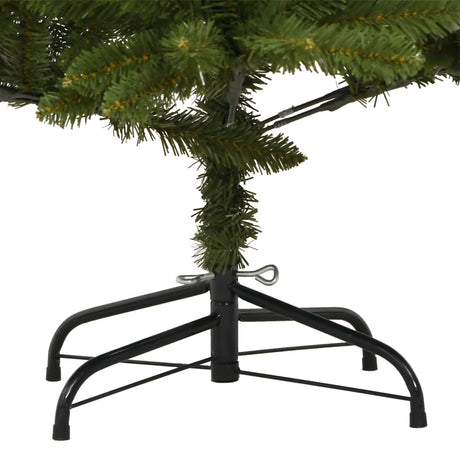 Kunstkerstboom met scharnieren en standaard 150 cm - AllerleiShop