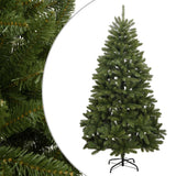 Kunstkerstboom met scharnieren en standaard 180 cm groen - AllerleiShop