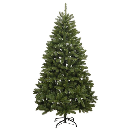 Kunstkerstboom met scharnieren en standaard 180 cm groen - AllerleiShop