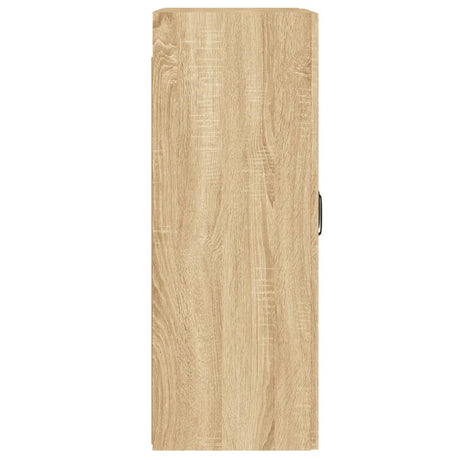 Hangkasten 2 st bewerkt hout sonoma eikenkleurig - AllerleiShop