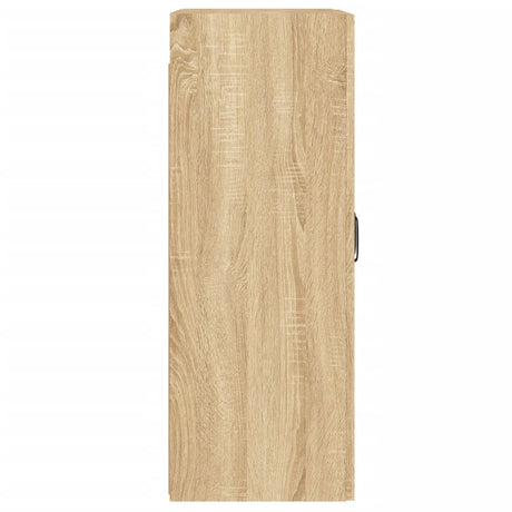 Hangkasten 2 st bewerkt hout sonoma eikenkleurig - AllerleiShop