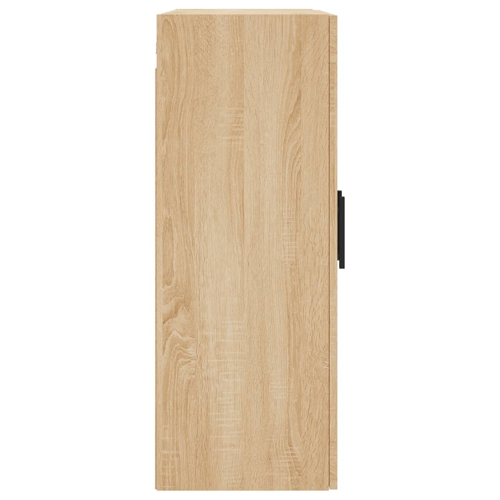 Hangkasten 2 st bewerkt hout sonoma eikenkleurig - AllerleiShop