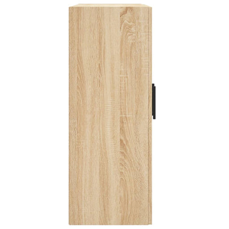 Hangkasten 2 st bewerkt hout sonoma eikenkleurig - AllerleiShop