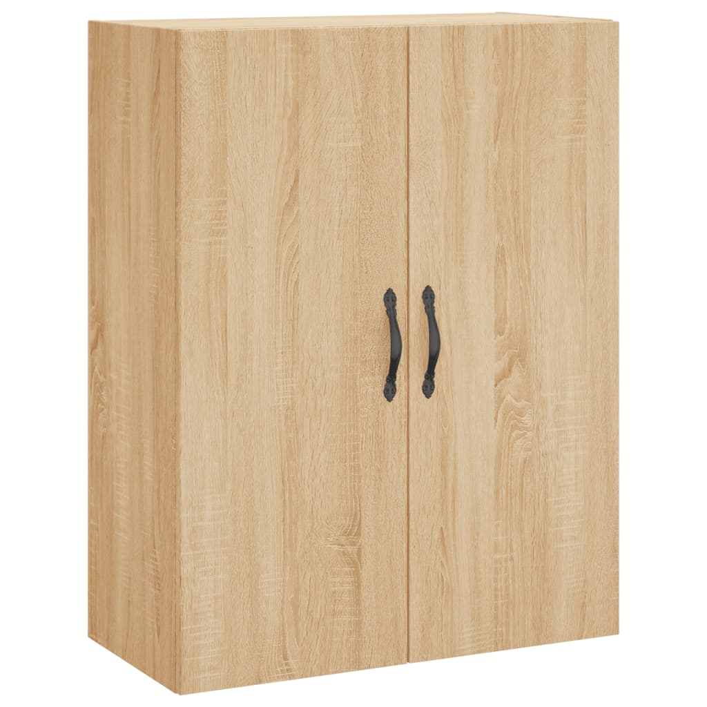 Hoge kast 69,5x34x180 cm bewerkt hout sonoma eikenkleurig - AllerleiShop