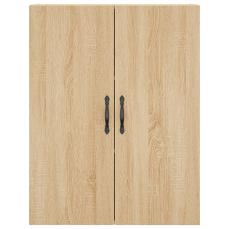 Hoge kast 69,5x34x180 cm bewerkt hout sonoma eikenkleurig - AllerleiShop