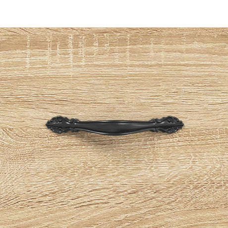 Hoge kast 69,5x34x180 cm bewerkt hout sonoma eikenkleurig - AllerleiShop