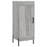 Hoge kast 34,5x34x180 cm bewerkt hout grijs sonoma eikenkleurig - AllerleiShop