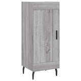 Hoge kast 34,5x34x180 cm bewerkt hout grijs sonoma eikenkleurig - AllerleiShop