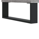 Hoge kast 34,5x34x180 cm bewerkt hout grijs sonoma eikenkleurig - AllerleiShop