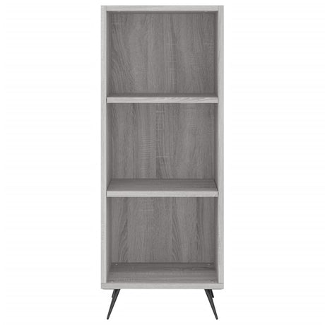 Hoge kast 34,5x34x180 cm bewerkt hout grijs sonoma eikenkleurig - AllerleiShop