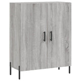 Hoge kast 69,5x34x180 cm bewerkt hout grijs sonoma eikenkleurig - AllerleiShop