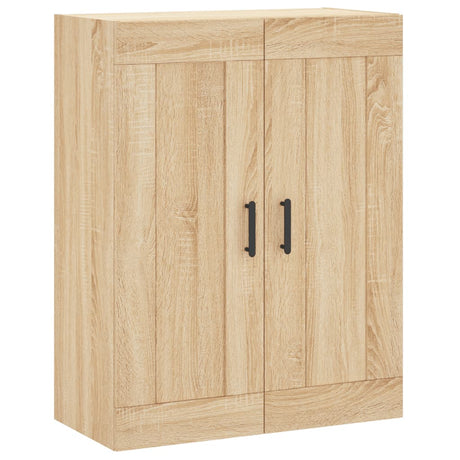 Hoge kast 69,5x34x180 cm bewerkt hout sonoma eikenkleurig - AllerleiShop