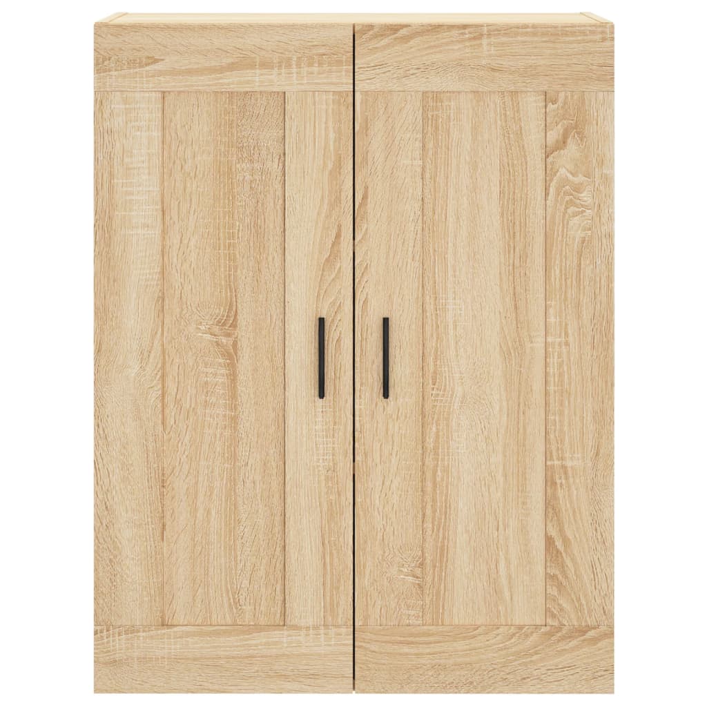 Hoge kast 69,5x34x180 cm bewerkt hout sonoma eikenkleurig - AllerleiShop