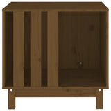 Hondenhok 60x45x57 cm massief grenenhout honingbruin - AllerleiShop