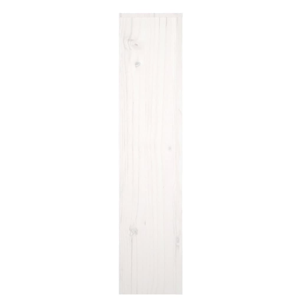 Radiatorombouw 153x19x84 cm massief grenenhout wit - AllerleiShop