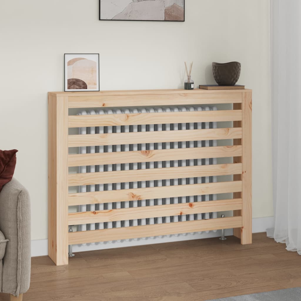 Radiatorombouw 108,5x19x84 cm massief grenenhout - AllerleiShop